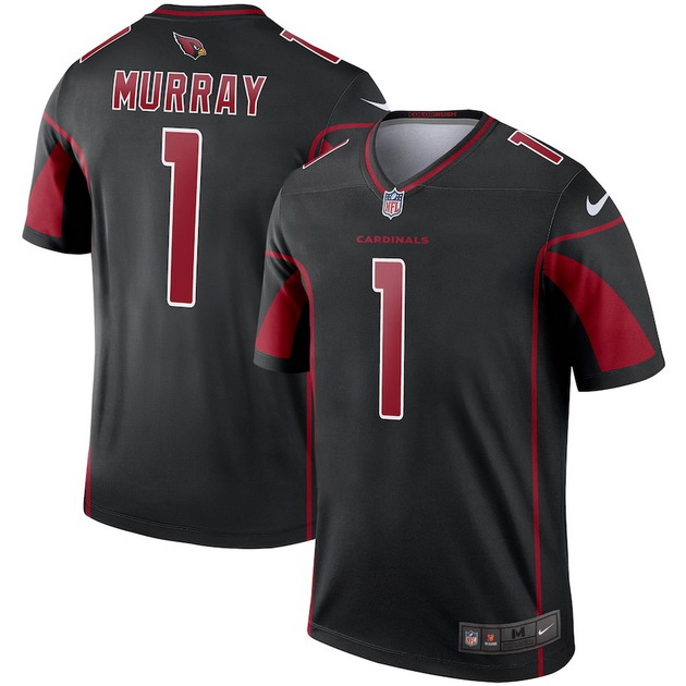 mens nike kyler murray black arizona cardinals color rush legend player jersey